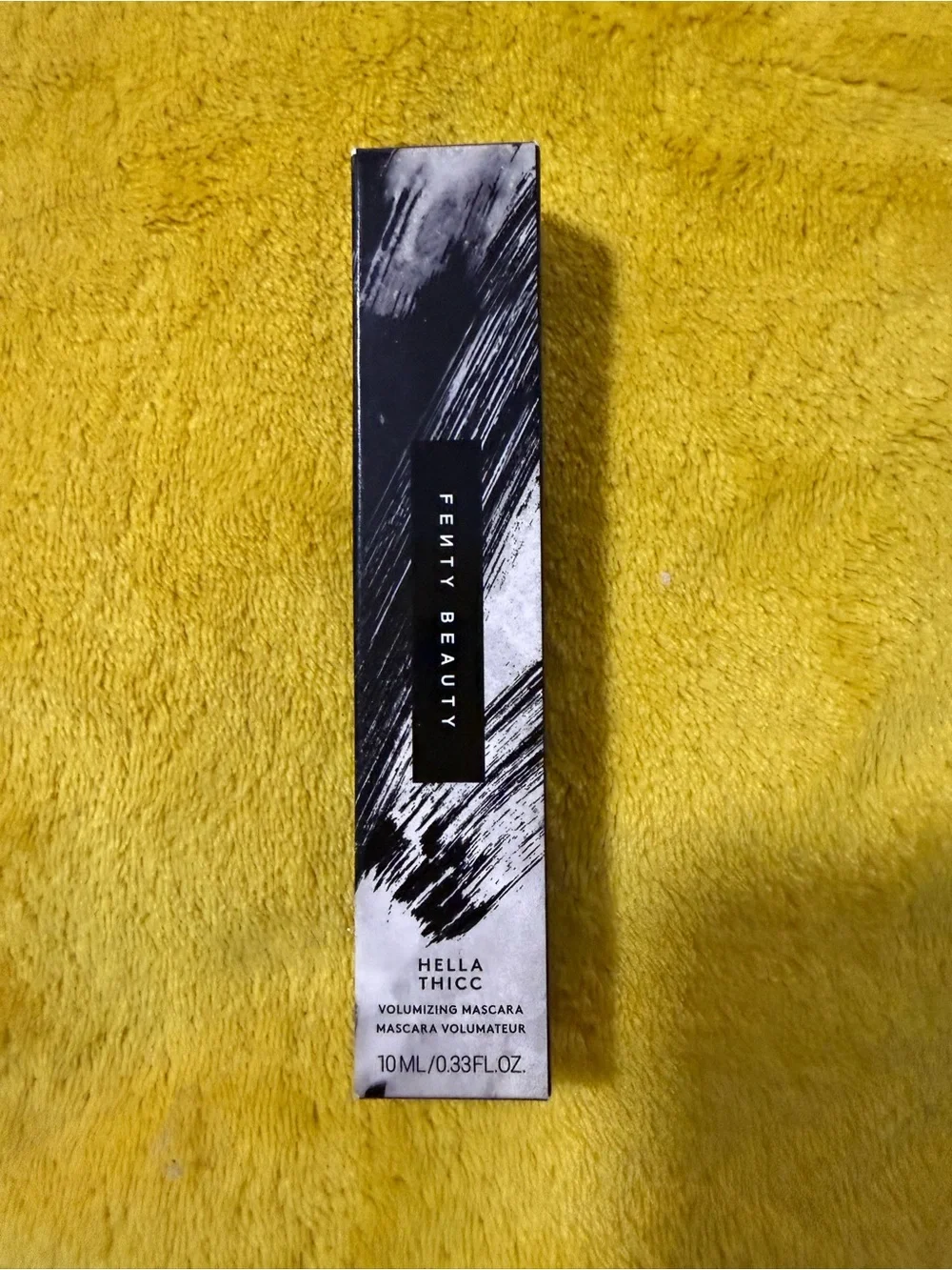Fenty Beauty Mascara Packaging — Black & White